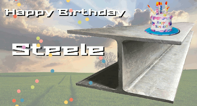 Happy Birthday Steele